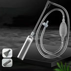 Aquarium Siphon mit Durchflussregelung und Fischnetz