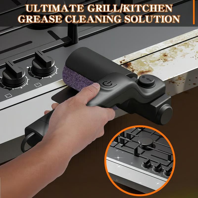 Elektrische Grillbürste Wiederaufladbar – Schnelle Reinigung -   Mivoza Deutschland