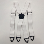 Men's adjustable suspenders with Y-back