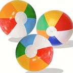 Wasserball aufblasbar 22 cm – Mehrfarbig für Pool und Strand
