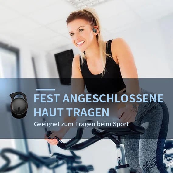 Bluetooth-Kopfhörer kabellos mit Ohrhaken