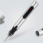 Elektrischer Gravierstift mit Akku, 3 Stufen bis 18.000 U/min, USB-C, Aluminium