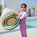 Pool-Schwimmring mit Sonnendach – Schatten & Komfort am Wasser