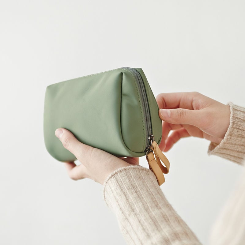 Cosmetic bag with padding