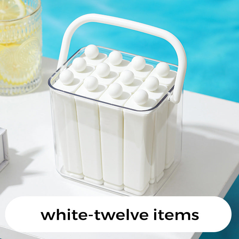 Eiswürfel-Stifte Set mit Silikonform