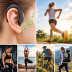Knochenleitungs-Headset kabellos mit Bluetooth