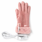Beheizbare Handschuhe mit Touchscreen-Finger und Akku