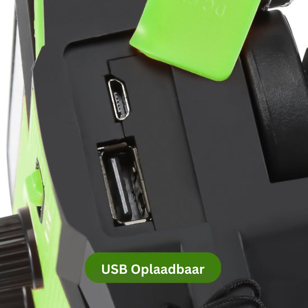 Notfall-Radio mit Solar und Kurbel – Power-Bank für Outdoor