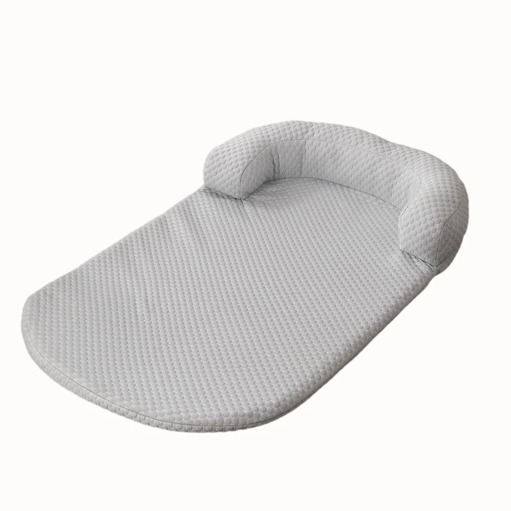 Cooling mat for pets with silk cover