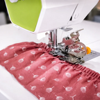 Adjustable Ruffle Foot – Even Pleats Instantly