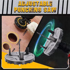 Adjustable Circle Cutter Drill Attachment – Clean Holes from 45 to 130 mm