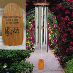 Windspiel Aluminium 6 Rohre 65 cm – Melodie Amazing Grace