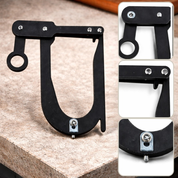 Cable clamp for quick threading – 8 cm ABS plastic