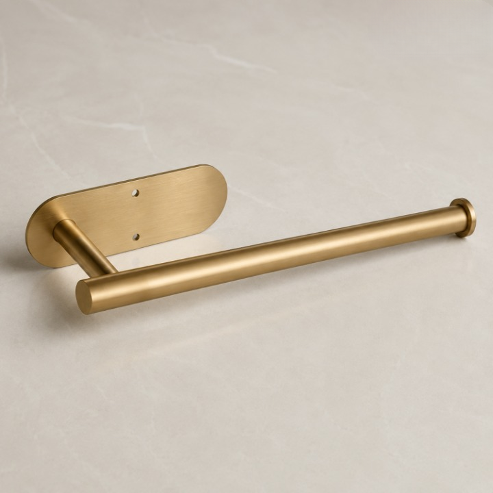 Stainless Steel Kitchen Roll Holder Wall Mount Under Cabinet