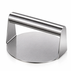 304 stainless steel burger press – Even patties, Ø 14 cm