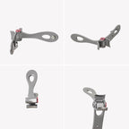 Nail clipper for thick nails – stainless steel with reinforced grip