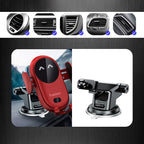Wireless car charger with automatic phone holder