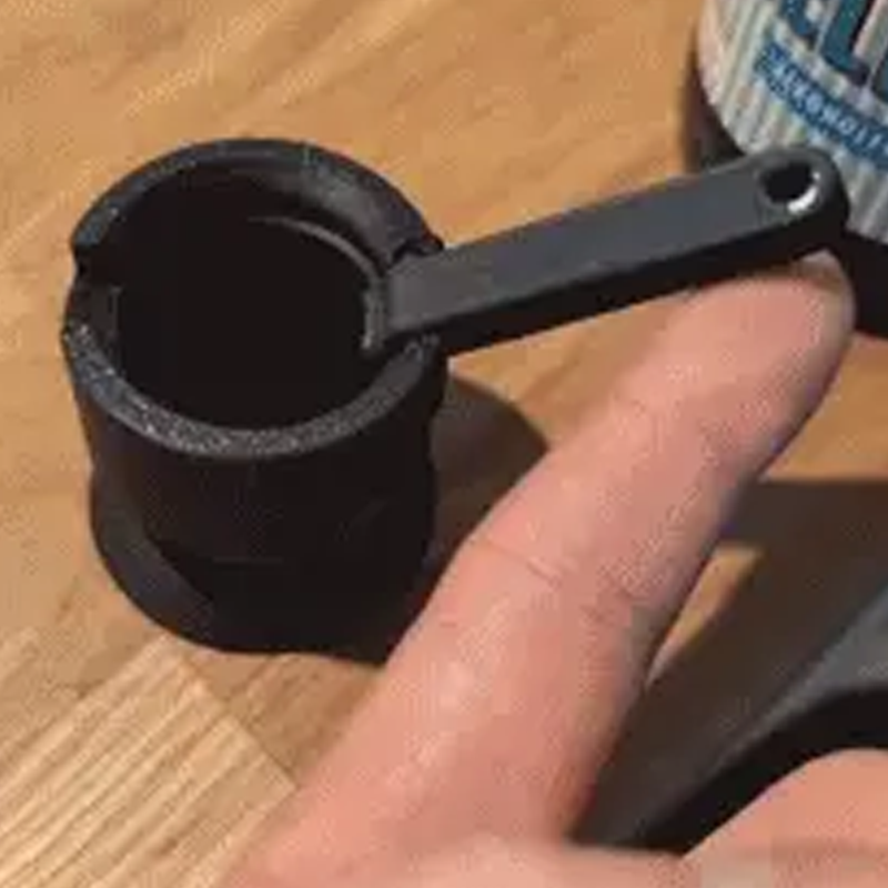 Compact bottle opener with lever mechanism