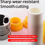 Thread cutter for water pipes with 3 sizes