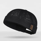 Rimless mesh cap with breathable fabric