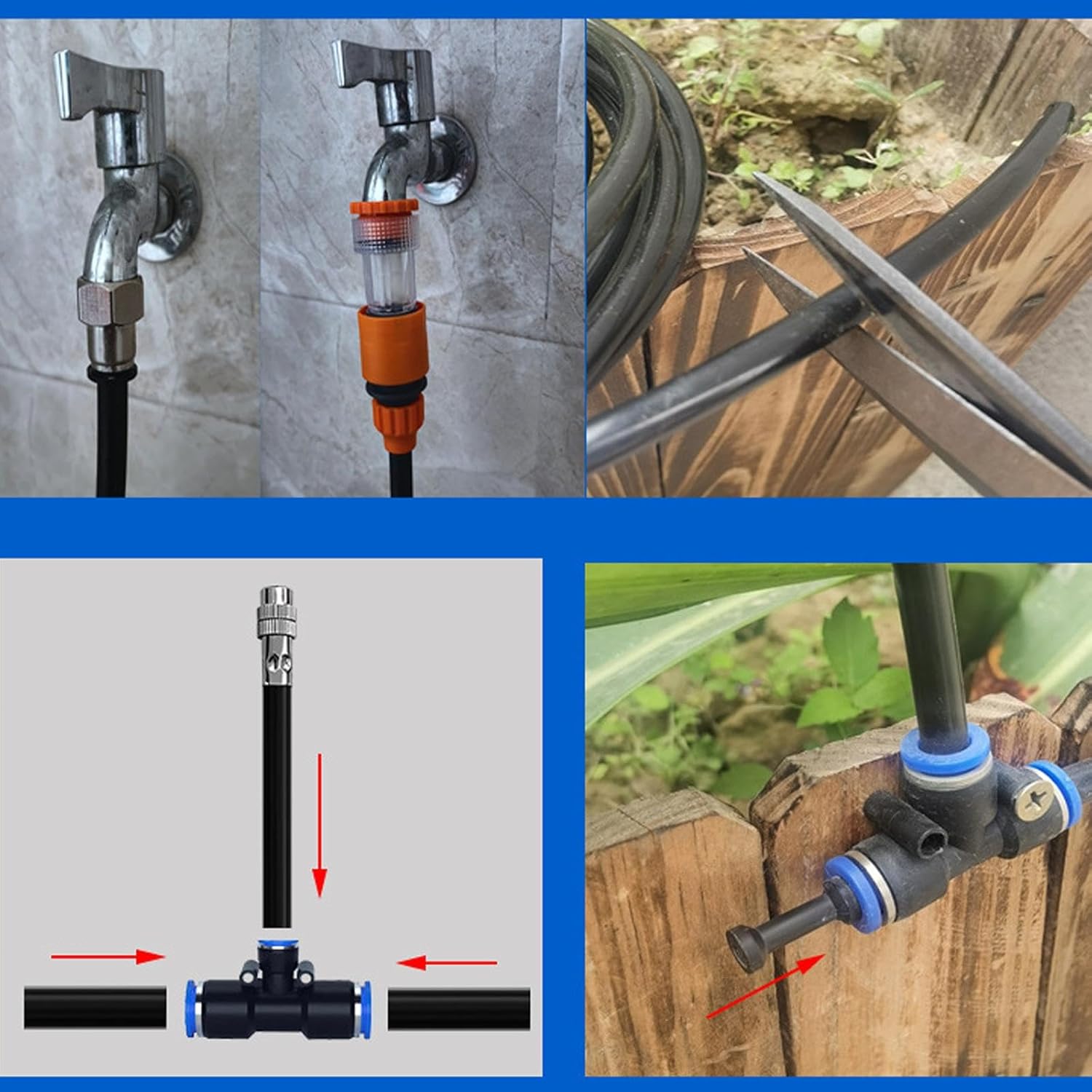 Irrigation system with adjustable sprayers