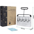 Soil Block Maker Made of Stainless Steel – No Plastic Pots Needed