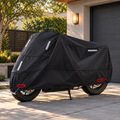Motorradabdeckung Oxford-Gewebe mit Reflexstreifen