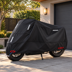 Motorradabdeckung Oxford-Gewebe mit Reflexstreifen