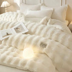 Fleece Bettdecke Milchvelours – Kuschelweich