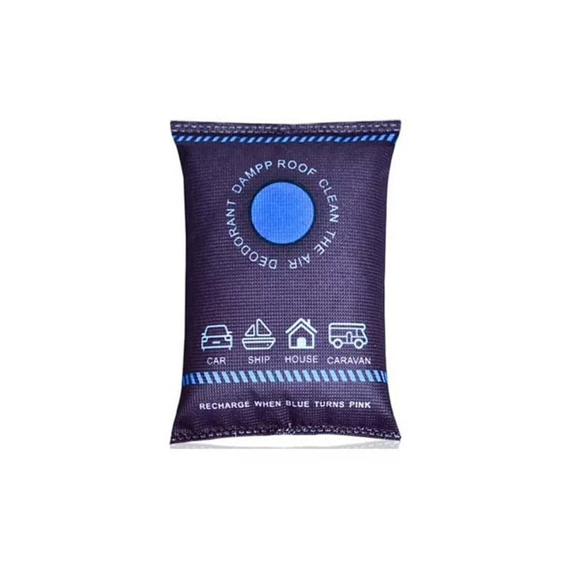 Moisture absorber with color indicator