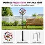Kinetic Wind Spinner Garden – Rotating Garden Decoration