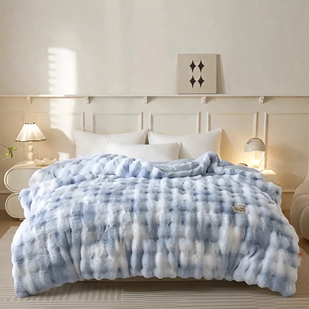 Fleece Bettdecke Milchvelours – Kuschelweich