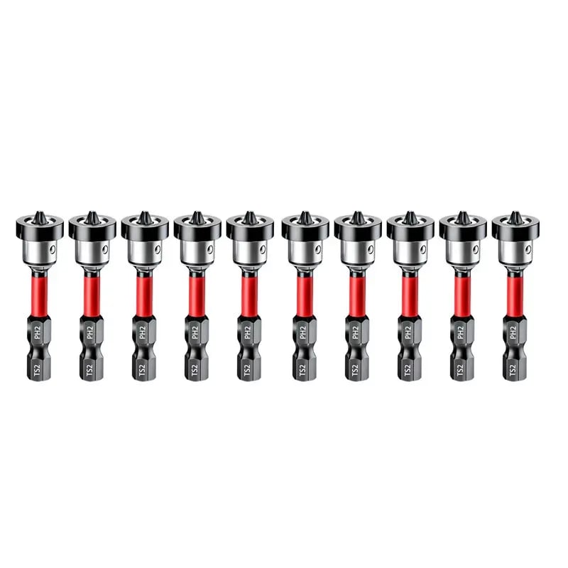 Magnetische Schrauberbits S2 Stahl mit Tiefenstopp