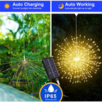 Solar Fireworks Lights – Automatic LED Outdoor Decoration