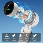Handventilator faltbar mit 5 Geschwindigkeitsstufen