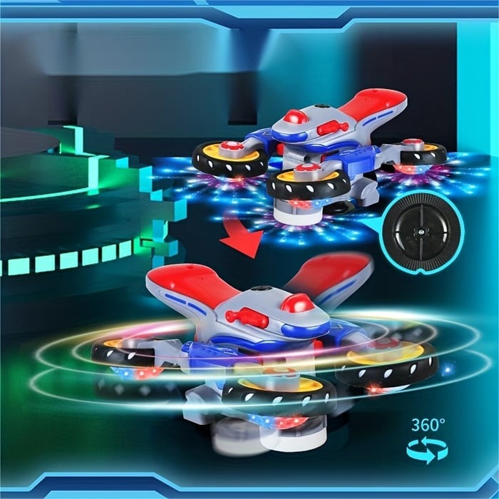 Elektrisches Motorrad-Spielzeug mit LED-Lichten und Musik
