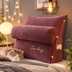 Rückenstützkissen Keilform ergonomisch – Stützkissen für Bett und Sofa