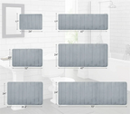 Memory Foam Badematte rutschfest mit 3D-Design