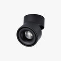 LED ceiling spotlight black and white – swivel and modern