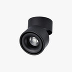 LED ceiling spotlight black and white – swivel and modern