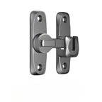 Universal latch adjustable to 90° and 180° for sliding doors