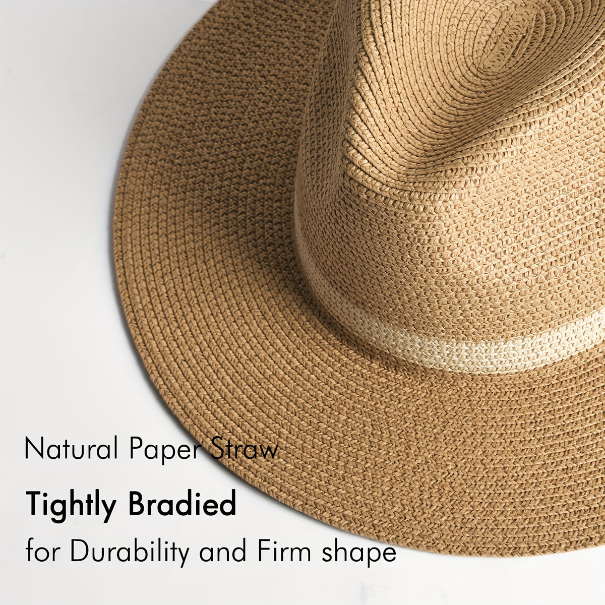 Sun hat with wide brim – paper fiber