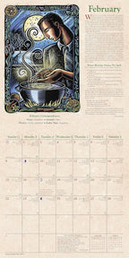 Hexenkalender 2026 mit Mondphasen und Astrologie