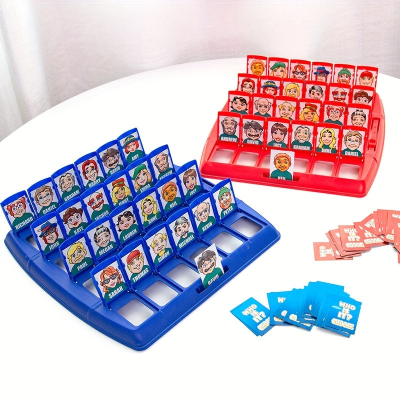 Ratespiel Wer ist es – Klassisches Gesellschaftsspiel für 2 Spieler