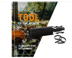 Leaf Blower Air Booster Attachment with Venturi Design
