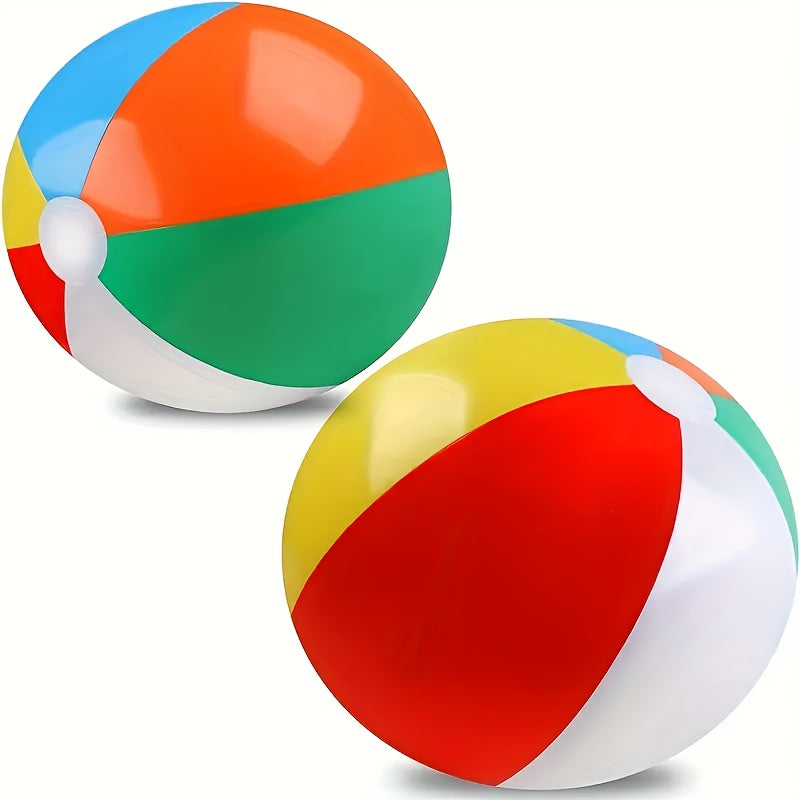 Wasserball aufblasbar 22 cm – Mehrfarbig für Pool und Strand