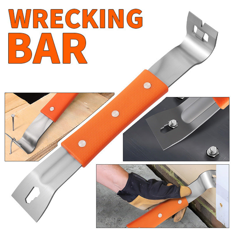 Break-off bar with non-slip grip – versatile tool
