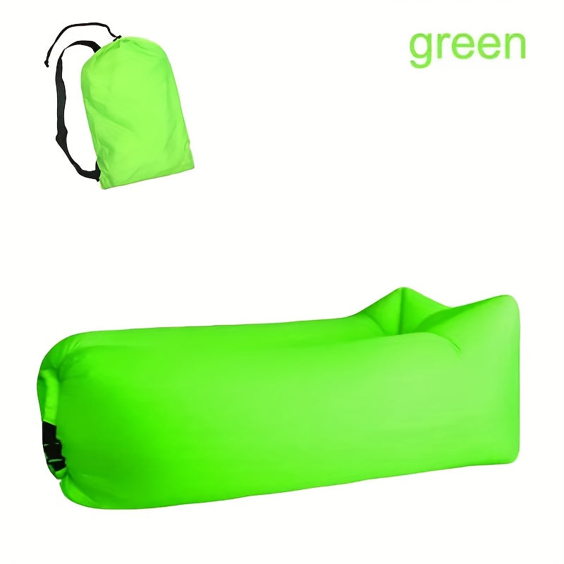 Aufblasbare Luftbank für Outdoor – ohne Pumpe aufblasbar