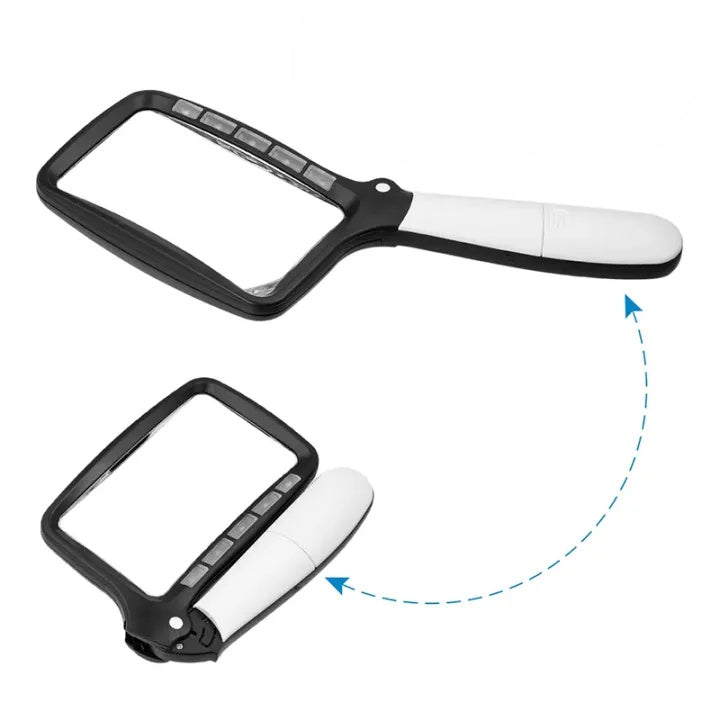 LED Hand Magnifier – Effortlessly Read Fine Print