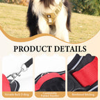 Hundegeschirr Set mit LED-Halsband – Anti-Zieh Design